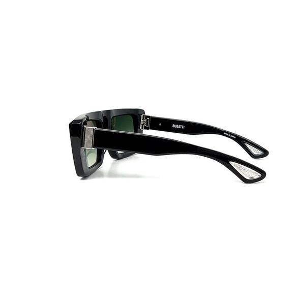 NWT Bugatti Sterling Silver Sunglasses Matte Black main image 9